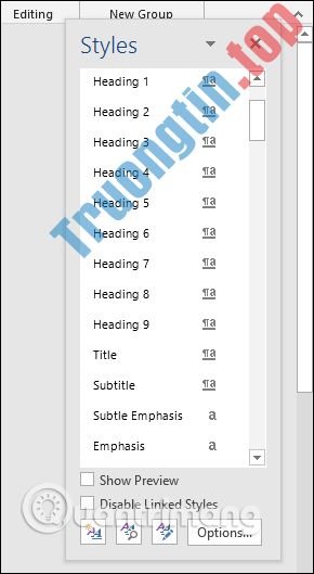 Cách&nbsp;thay&nbsp;đổi&nbsp;kiểu&nbsp;Heading&nbsp;trên&nbsp;Word