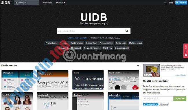Tìm&nbsp;cảm&nbsp;hứng&nbsp;thiết&nbsp;kế&nbsp;giao&nbsp;diện&nbsp;người&nbsp;dùng&nbsp;với&nbsp;UIDB