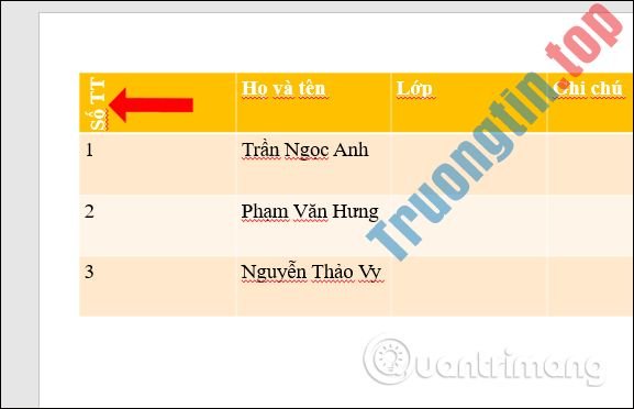 Cách&nbsp;căn&nbsp;giữa&nbsp;ô&nbsp;trong&nbsp;bảng&nbsp;PowerPoint