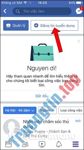 Cách&nbsp;tuyển&nbsp;dụng,&nbsp;tìm&nbsp;việc&nbsp;nhanh&nbsp;trên&nbsp;Facebook