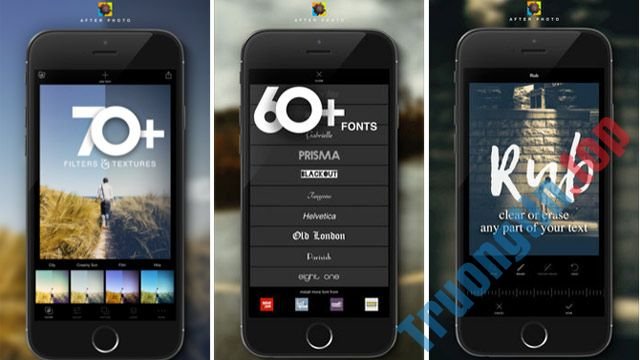 9 app chèn chữ vào ảnh đẹp nhất trên điện thoại, nhiều kiểu chữ, màu sắc
