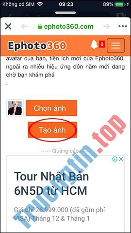Cách&nbsp;tạo&nbsp;avatar&nbsp;động&nbsp;Facebook&nbsp;mừng&nbsp;Tết