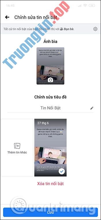 Cách&nbsp;tạo&nbsp;tin&nbsp;Facebook&nbsp;nổi&nbsp;bật