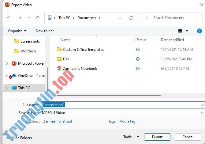 Cách&nbsp;biến&nbsp;trang&nbsp;trình&nbsp;chiếu&nbsp;PowerPoint&nbsp;thành&nbsp;video&nbsp;và&nbsp;thêm&nbsp;bản&nbsp;lồng&nbsp;tiếng