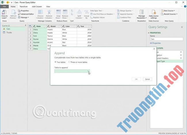 Cách&nbsp;kết&nbsp;hợp&nbsp;nhiều&nbsp;bộ&nbsp;dữ&nbsp;liệu&nbsp;trong&nbsp;Microsoft&nbsp;Excel&nbsp;bằng&nbsp;Power&nbsp;Query