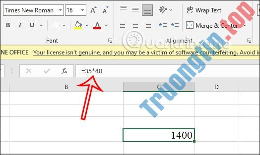 Cách&nbsp;nhân&nbsp;và&nbsp;phép&nbsp;nhân&nbsp;trong&nbsp;Excel