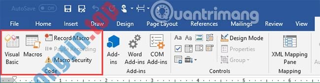 Cách&nbsp;thêm&nbsp;tab&nbsp;Developer&nbsp;vào&nbsp;Ribbon&nbsp;trong&nbsp;Microsoft&nbsp;Word