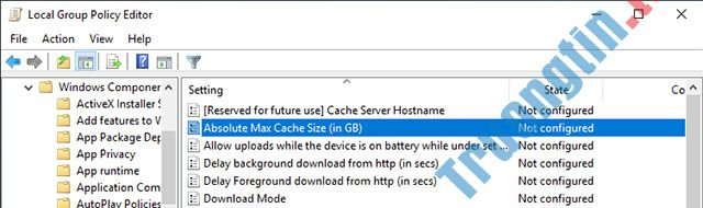 Cách&nbsp;tối&nbsp;ưu&nbsp;hóa&nbsp;bộ&nbsp;nhớ&nbsp;cache&nbsp;Delivery&nbsp;Optimization&nbsp;trong&nbsp;Windows&nbsp;10