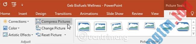 Định&nbsp;dạng&nbsp;hình&nbsp;ảnh&nbsp;PowerPoint&nbsp;2016