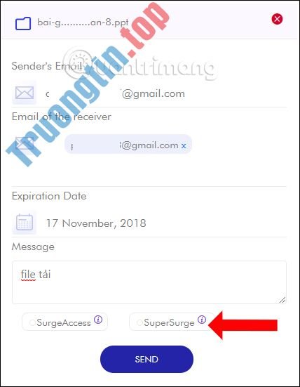 Cách&nbsp;dùng&nbsp;Surge&nbsp;Send&nbsp;chia&nbsp;sẻ&nbsp;file&nbsp;bảo&nbsp;mật