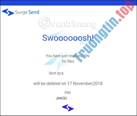 Cách&nbsp;dùng&nbsp;Surge&nbsp;Send&nbsp;chia&nbsp;sẻ&nbsp;file&nbsp;bảo&nbsp;mật