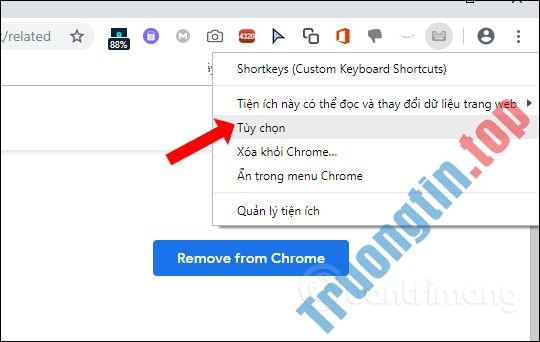 Cách tắt các phím tắt trên Google Chrome