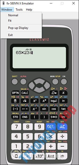 Cách&nbsp;giả&nbsp;lập&nbsp;CASIO&nbsp;FX-580VN&nbsp;X&nbsp;trên&nbsp;máy&nbsp;tính