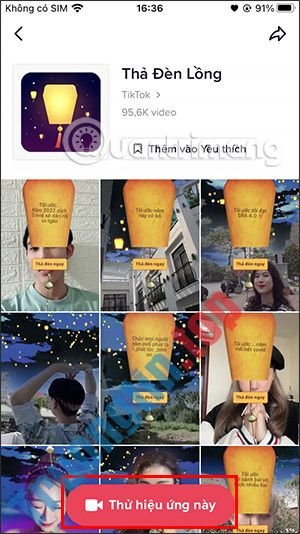 Cách&nbsp;quay&nbsp;video&nbsp;thả&nbsp;đèn&nbsp;lồng&nbsp;trên&nbsp;TikTok