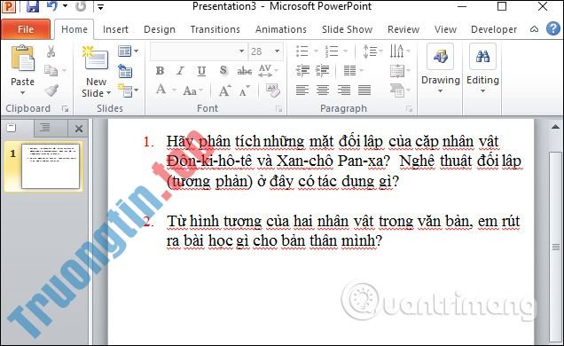 Cách&nbsp;tạo&nbsp;ký&nbsp;tự&nbsp;đầu&nbsp;dòng&nbsp;trong&nbsp;PowerPoint