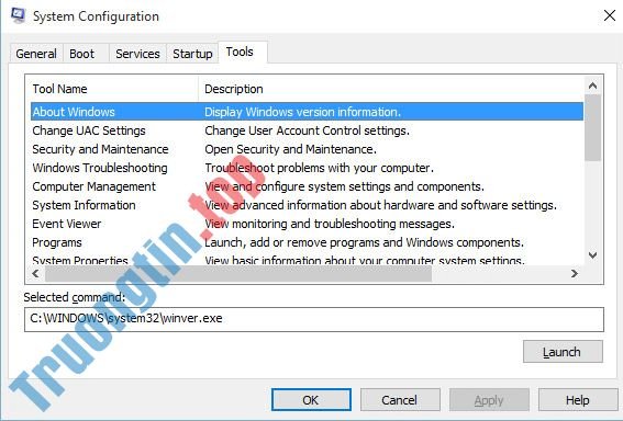 Khắc&nbsp;phục&nbsp;sự&nbsp;cố&nbsp;Windows&nbsp;với&nbsp;MSconfig