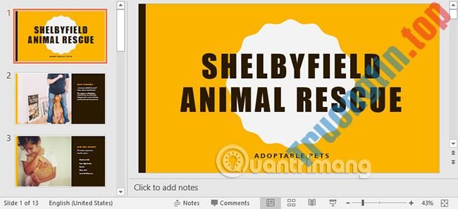 Quản&nbsp;lý&nbsp;các&nbsp;slide&nbsp;trong&nbsp;PowerPoint&nbsp;2016