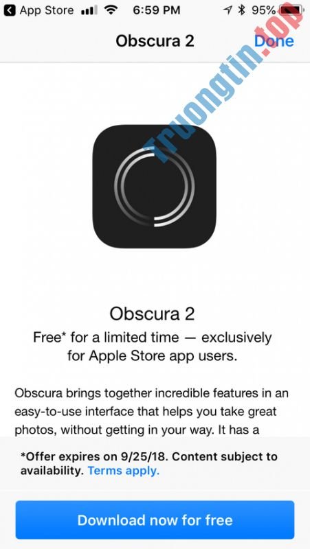 Mời&nbsp;tải&nbsp;Obscura&nbsp;2,&nbsp;ứng&nbsp;dụng&nbsp;chụp&nbsp;ảnh&nbsp;chuyên&nbsp;nghiệp&nbsp;dành&nbsp;cho&nbsp;iPhone&nbsp;và&nbsp;iPad&nbsp;giá&nbsp;4,99&nbsp;USD,&nbsp;đang&nbsp;miễn&nbsp;phí