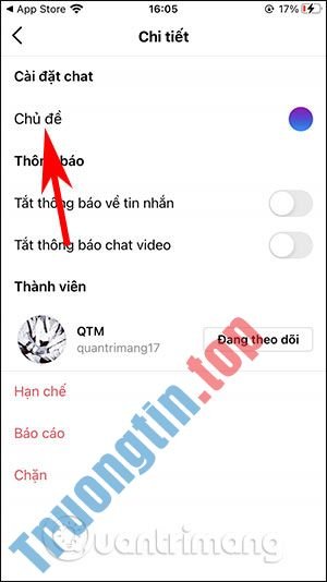 Cách&nbsp;đổi&nbsp;giao&nbsp;diện&nbsp;nhắn&nbsp;tin&nbsp;trên&nbsp;Instagram