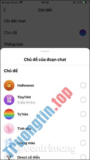 Cách&nbsp;đổi&nbsp;giao&nbsp;diện&nbsp;nhắn&nbsp;tin&nbsp;trên&nbsp;Instagram