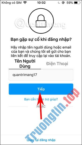 Cách&nbsp;lấy&nbsp;lại&nbsp;mật&nbsp;khẩu&nbsp;Instagram
