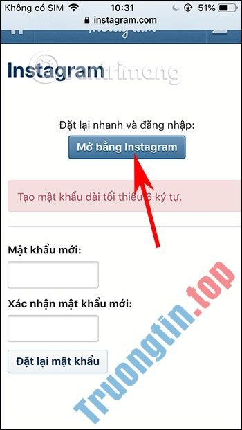 Cách&nbsp;lấy&nbsp;lại&nbsp;mật&nbsp;khẩu&nbsp;Instagram
