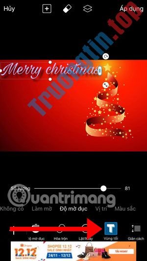 Cách&nbsp;tạo&nbsp;thiệp&nbsp;giáng&nbsp;sinh&nbsp;trên&nbsp;Smartphone