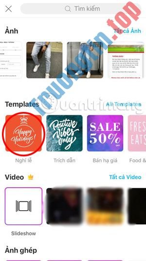 Cách&nbsp;tạo&nbsp;thiệp&nbsp;giáng&nbsp;sinh&nbsp;trên&nbsp;Smartphone