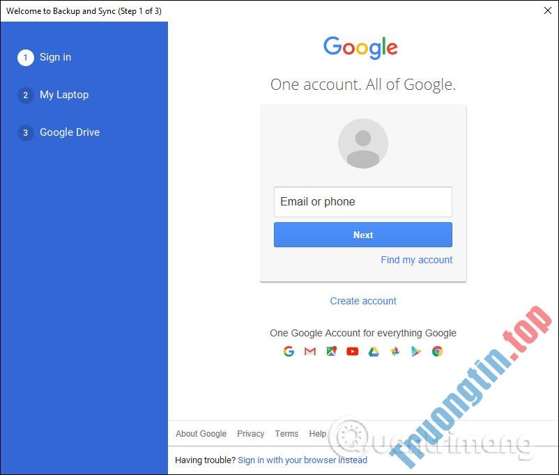 Hướng dẫn lưu trữ dữ liệu trực tuyến trên Google Drive