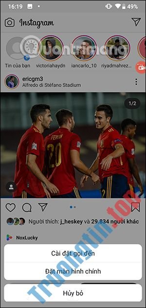 Cách&nbsp;cài&nbsp;video&nbsp;Instagram&nbsp;làm&nbsp;hình&nbsp;nền&nbsp;điện&nbsp;thoại