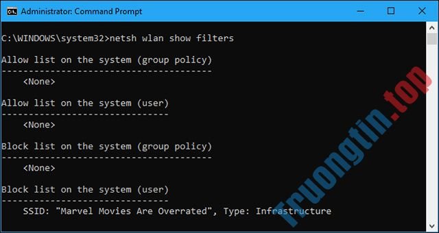 Cách&nbsp;chặn&nbsp;mạng&nbsp;Wi-Fi&nbsp;lân&nbsp;cận&nbsp;xuất&nbsp;hiện&nbsp;trên&nbsp;Windows