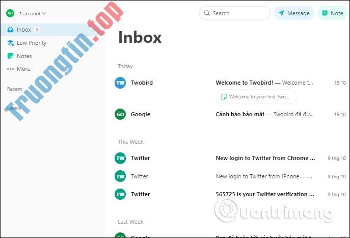 Cách&nbsp;quản&nbsp;lý&nbsp;email&nbsp;Gmail&nbsp;bằng&nbsp;Twobird