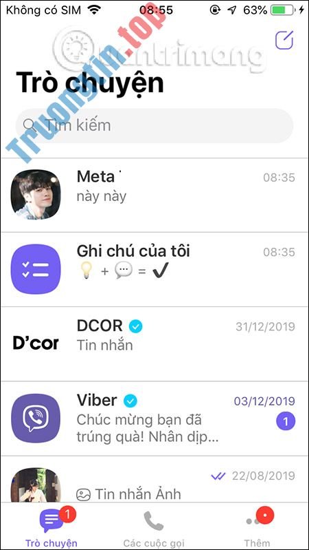 Cách&nbsp;tạo&nbsp;ghi&nbsp;chú&nbsp;trong&nbsp;Viber