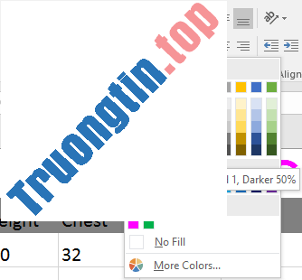 Excel&nbsp;2019&nbsp;(Phần&nbsp;6):&nbsp;Định&nbsp;dạng&nbsp;cell