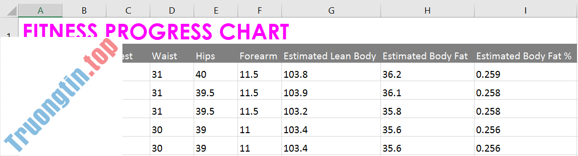 Excel&nbsp;2019&nbsp;(Phần&nbsp;6):&nbsp;Định&nbsp;dạng&nbsp;cell