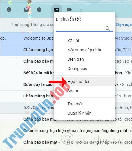 Cách&nbsp;khôi&nbsp;phục&nbsp;lại&nbsp;thư&nbsp;Gmail&nbsp;đã&nbsp;xóa