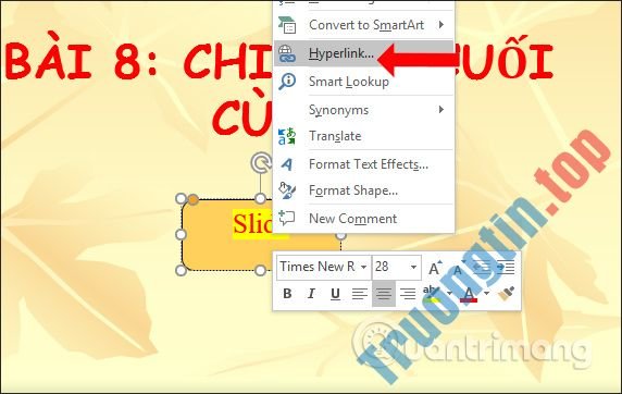 Cách&nbsp;tạo&nbsp;liên&nbsp;kết&nbsp;trong&nbsp;PowerPoint