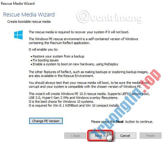 Cách&nbsp;tạo&nbsp;và&nbsp;khôi&nbsp;phục&nbsp;System&nbsp;Image&nbsp;Backup&nbsp;với&nbsp;Macrium&nbsp;Reflect