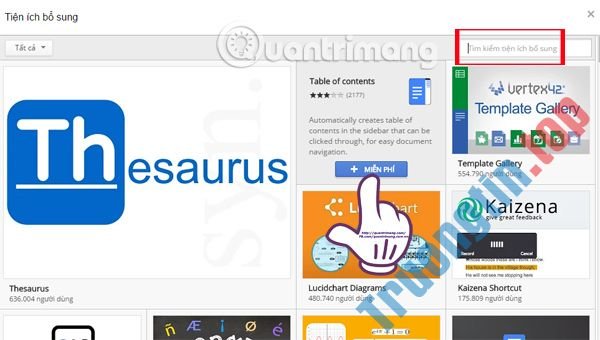 Hướng&nbsp;dẫn&nbsp;cài&nbsp;tiện&nbsp;ích&nbsp;trên&nbsp;Google&nbsp;Docs