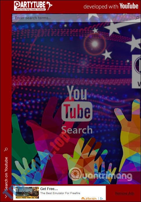Cách&nbsp;dùng&nbsp;PartyTube&nbsp;xem&nbsp;YouTube&nbsp;trên&nbsp;Windows&nbsp;10