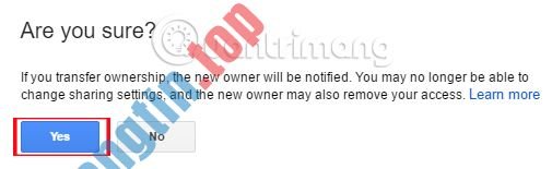 Cách&nbsp;thay&nbsp;đổi&nbsp;quyền&nbsp;sở&nbsp;hữu&nbsp;thư&nbsp;mục&nbsp;trong&nbsp;Google&nbsp;Drive