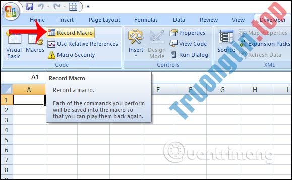 MS&nbsp;Excel&nbsp;2007&nbsp;-&nbsp;Bài&nbsp;7:&nbsp;Tạo&nbsp;Macro&nbsp;trong&nbsp;Excel&nbsp;2007