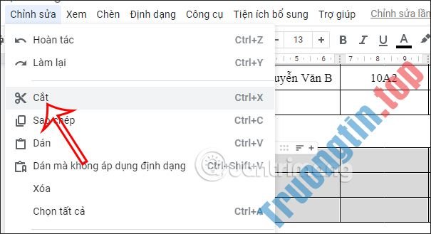 Cách&nbsp;gộp&nbsp;bảng&nbsp;và&nbsp;tách&nbsp;bảng&nbsp;trong&nbsp;Google&nbsp;Docs