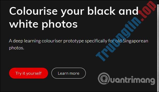 Cách&nbsp;chuyển&nbsp;ảnh&nbsp;đen&nbsp;trắng&nbsp;sang&nbsp;ảnh&nbsp;màu&nbsp;bằng&nbsp;ColouriseSG