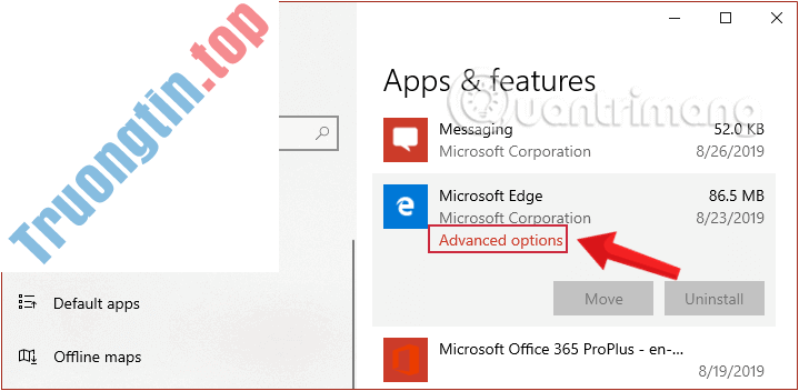 Cách reset trình duyệt Edge nhanh chóng trong Windows 10 3 Cách reset trình duyệt Edge nhanh chóng trong Windows 10