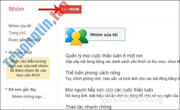 Hướng&nbsp;dẫn&nbsp;tạo&nbsp;Google&nbsp;Group