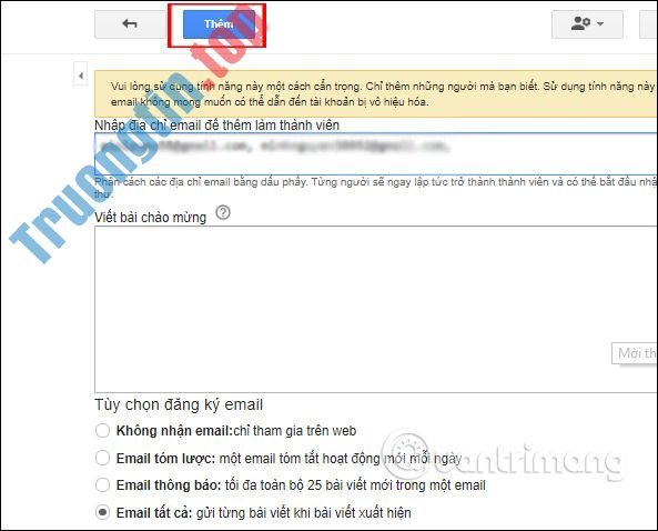 Hướng&nbsp;dẫn&nbsp;tạo&nbsp;Google&nbsp;Group