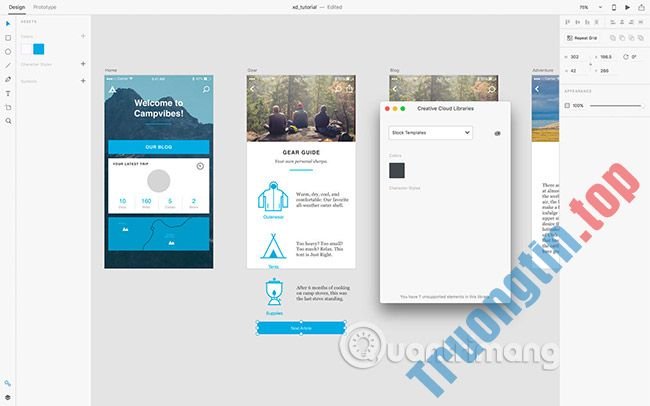 Hướng&nbsp;dẫn&nbsp;thiết&nbsp;kế&nbsp;web&nbsp;và&nbsp;UX&nbsp;với&nbsp;Adobe&nbsp;XD&nbsp;từ&nbsp;A&nbsp;đến&nbsp;Z