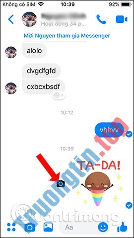 Cách&nbsp;chụp&nbsp;ảnh&nbsp;thêm&nbsp;sticker&nbsp;AR&nbsp;trên&nbsp;Messenger