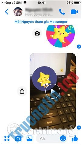 Cách&nbsp;chụp&nbsp;ảnh&nbsp;thêm&nbsp;sticker&nbsp;AR&nbsp;trên&nbsp;Messenger